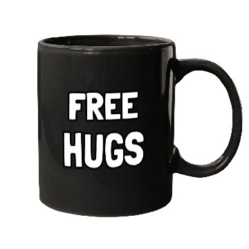 Discover Free Hugs Optimist Hugging Wo Mugs