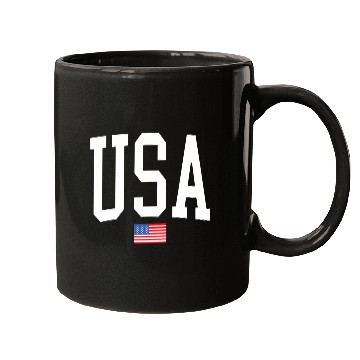 Discover Usa American Flag Wo Patriotic July 4Th Mugs