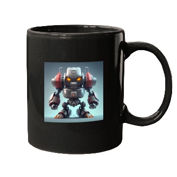 Discover Angry 3D Robot Mugs