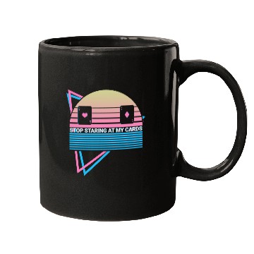 Discover Poker Player Retro Mugs