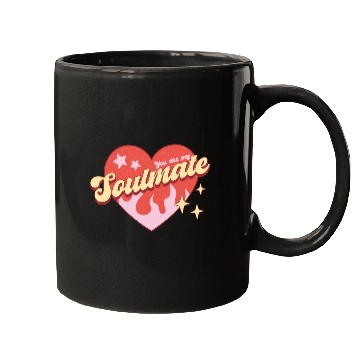 Discover Soulmate heart valentine sublimation trending Mugs