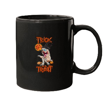 Discover Trick Or Treat Halloween Dinosaur T rex Mummy Mugs