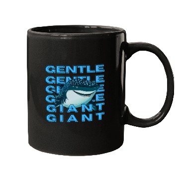 Discover whale shark the Gentlle Giiant Mugs
