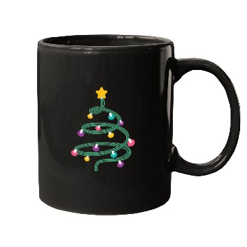 Discover Christmas Light Christmas Tree Mugs