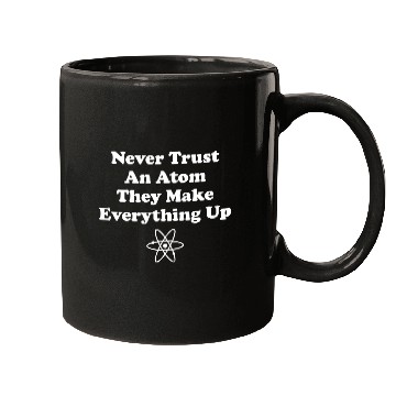 Discover Funny Science Teacher Scientist Science Atoms Mugs