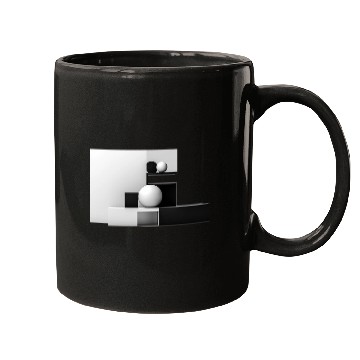 Discover Abstract Circles and Square Mugs