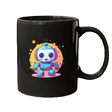 Discover Robot Baby Robotic Future Engineer Technology Mugs