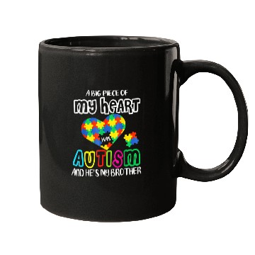 Discover A Big Piece Of My Heart Has Autism And He 39 s Mugs