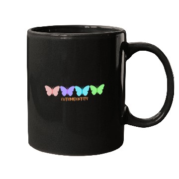 Discover Autism Identity Butterfly Mugs