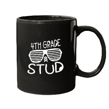 Discover 4TH GRADE Stud Funny Back To School 2022 Mugs