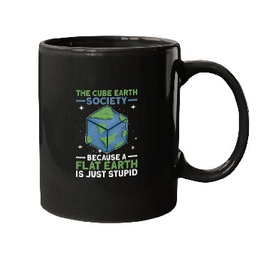 Discover The Cube Earth Society Earth Planet Space Lover Mugs