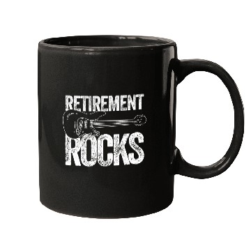 Discover Guitar Guitarist Retirement Mugs