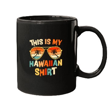 Discover This Is My Hawaiian Mugs Tropical Luau Py