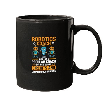 Discover Robotics Coach Robotics Engineer Robot Combat Batt Mugs