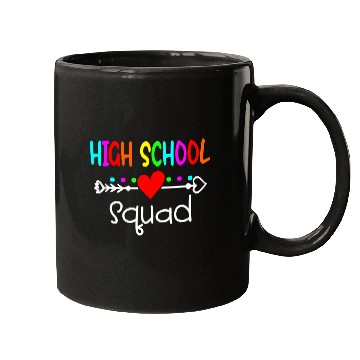 Discover High School Squad Teacher Student Kid Back To Mugs