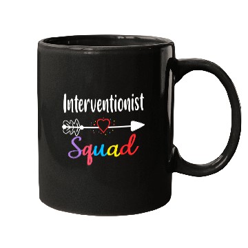 Discover Interventionist Squad Funny Back To School Mugs