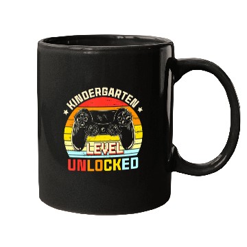 Discover Kindergarten Level Unlocked Video Game Back to Mugs