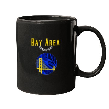Discover San Francisco Bay Area Bridge Polynesian Warrior T Mugs