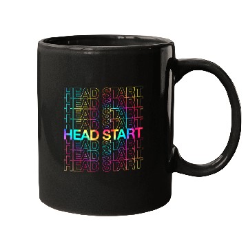 Discover Rainbow Tie Dye Head Start Team Back To School Mugs
