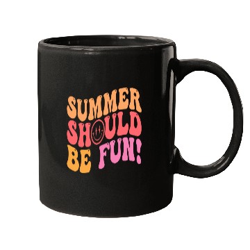 Discover Summer Should Be Fun Aesthetic Mugs