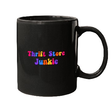 Discover Thrift Store Junkie ice cream Mugs