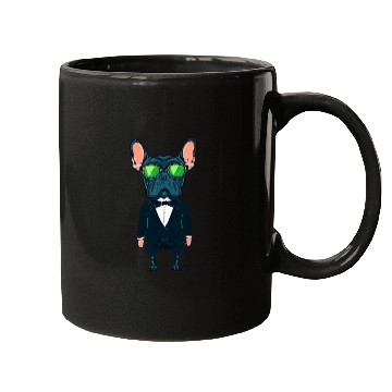 Discover Frenchie The Gangster Mugs