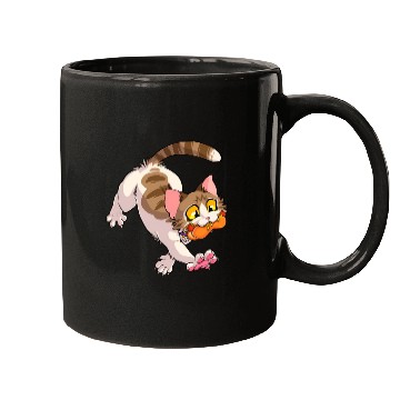 Discover Cat Jiggle Jiggle in Kitty Got The Glizzy Meow Mugs