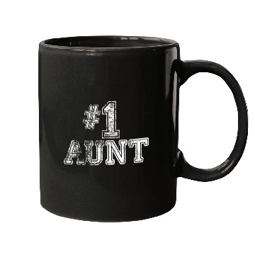 Discover 1 Aunt Number One Mugs
