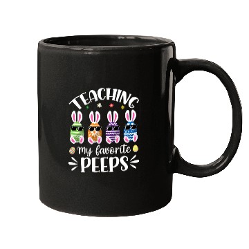 Discover Teaching My Favorite Peeps Easter Day Teacher Mugs