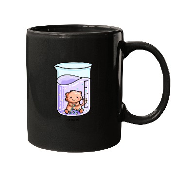 Discover Catalyst Cute Chemistry Cat Pun Mugs