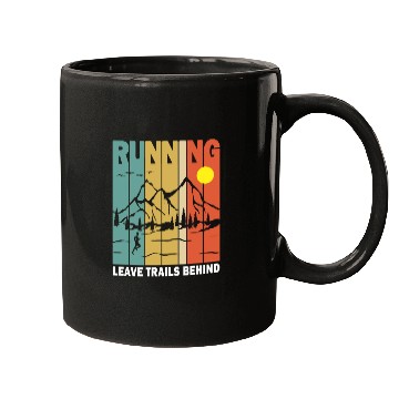 Discover Retro Running Outdoors Funny Mugs