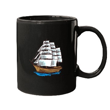 Discover Segeln Sailing Boot Boat Shiff Ship Mugs