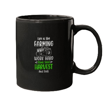 Discover Harvest Field Worker Field Mugs