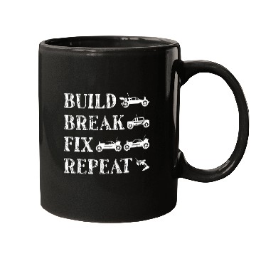 Discover Remote Control Car Build Break Fix Repeat Rc Mugs