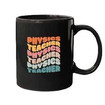 Discover Physics Teacher Vintage Retro Mugs