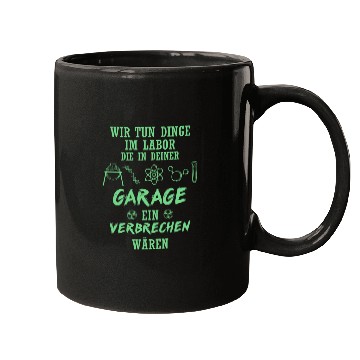 Discover Garage Chemistry Chemist Science Mugs