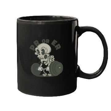 Discover Gym Skeleton Mugs