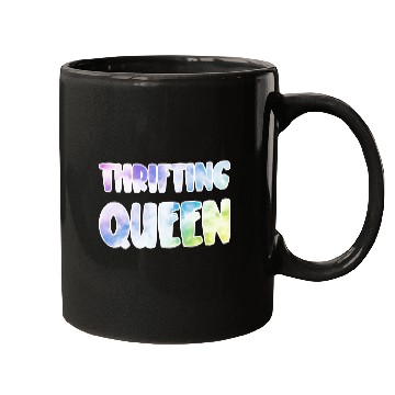 Discover Thrifting Queen pastel clouds Mugs