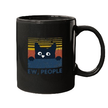 Discover Ew people cat funny gifts Mugs