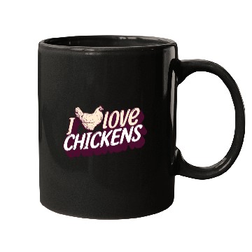 Discover Chicken Farmer Mugs