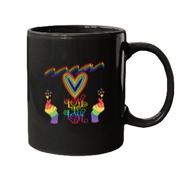 Discover LOVE IS LOVE Mugs