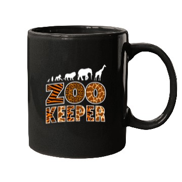 Discover Zoo Keeper Zookeeper Mugs