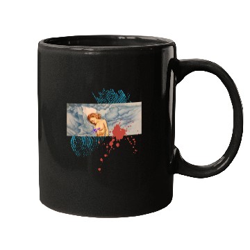 Discover storm clouds girl Mugs