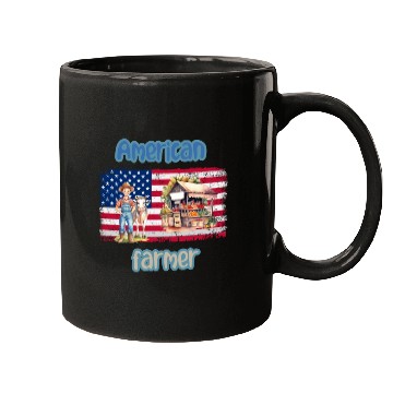 Discover American farmer Mugs