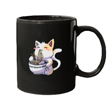 Discover Ramen Anime Kawaii Neko Cat Mugs