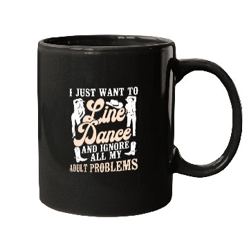 Discover Line Dancing Dance Teacher I Just Want To Line Mugs