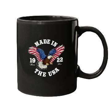 Discover 100 Year Old Patriotic Eagle Usa Flag 1922 Mugs