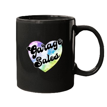 Discover Garage Sales pastel cloud heart Mugs