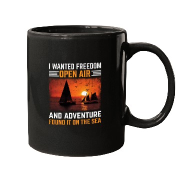 Discover I Wanted Freedom Open Air And Adventure Found It Mugs