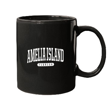 Discover College Style Amelia Island Florida Mugs